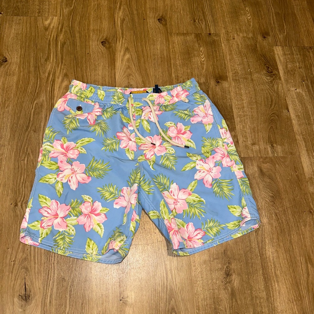 Men’s polo swim trunks